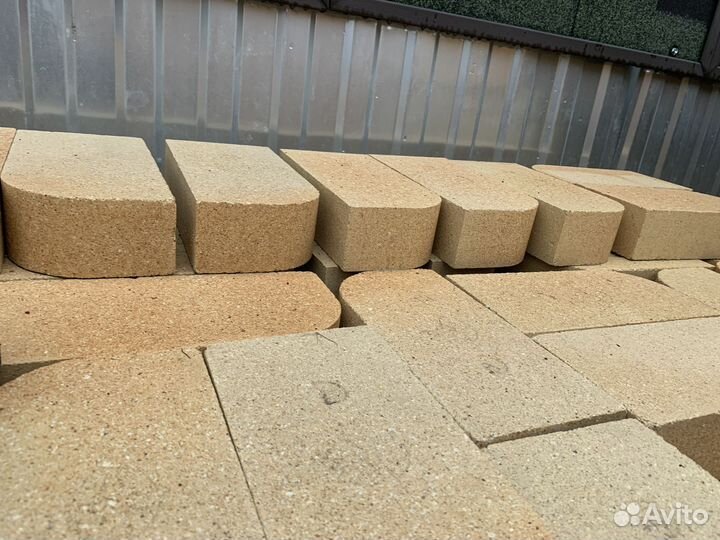 Кирпич печной шамотный