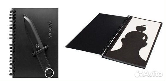 Блокнот Нож