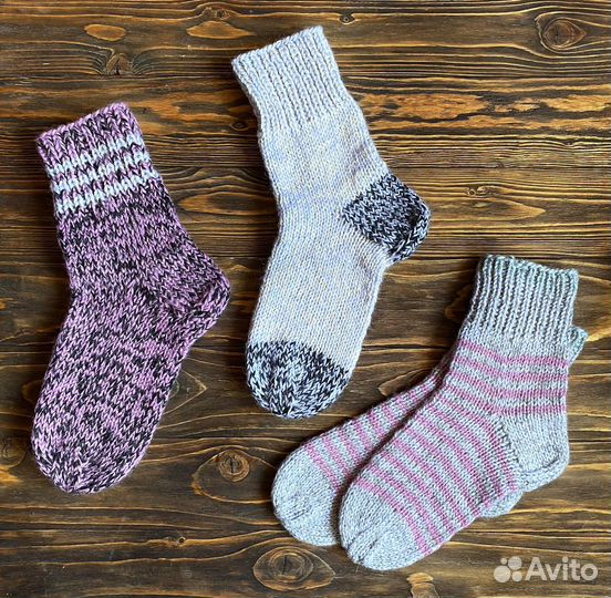 Носки вязаные (ручная работа)