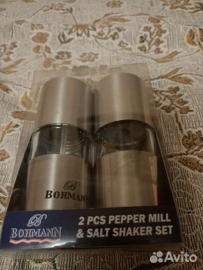 Солонка и перечница (мельница) Bohmann