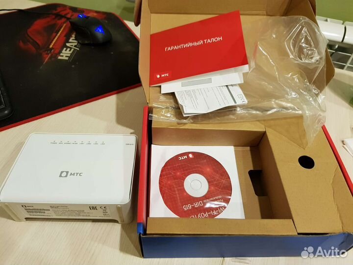 Wifi роутер МТС D-Link DIR-615