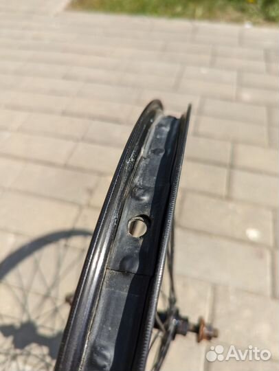 Переднее колесо на бмх