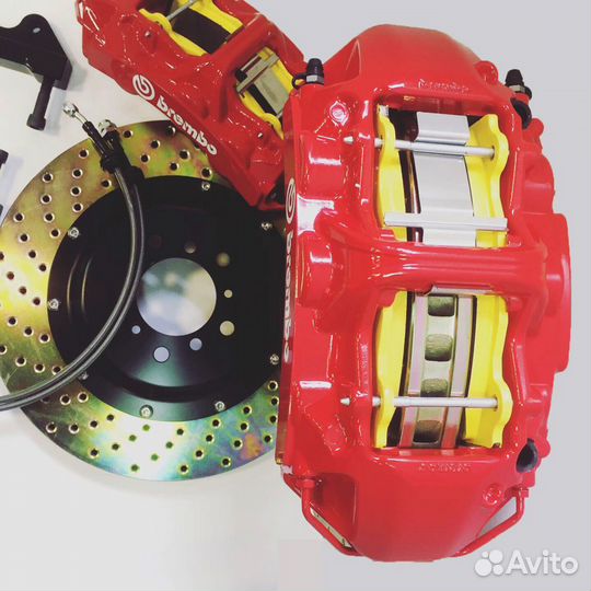 Тормозная система Brembo GT 6 порш Renault