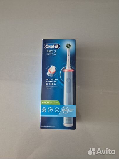 Зубная щетка электрическая Oral b pro 3 (новая)