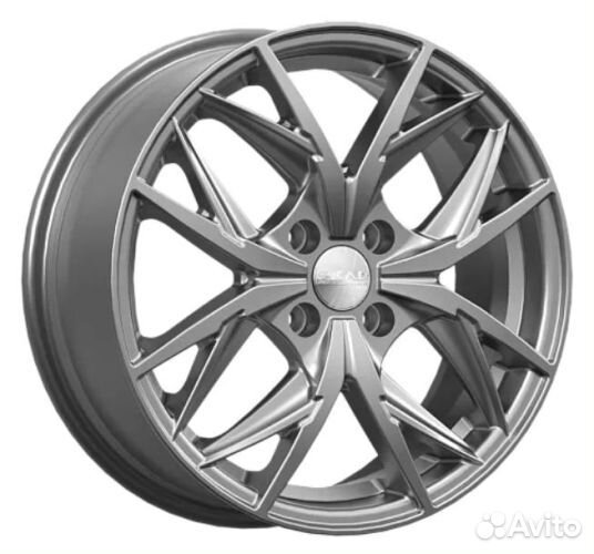 Диски Скад Асти 6,5x16 4x100 ET:41 60.1 графит