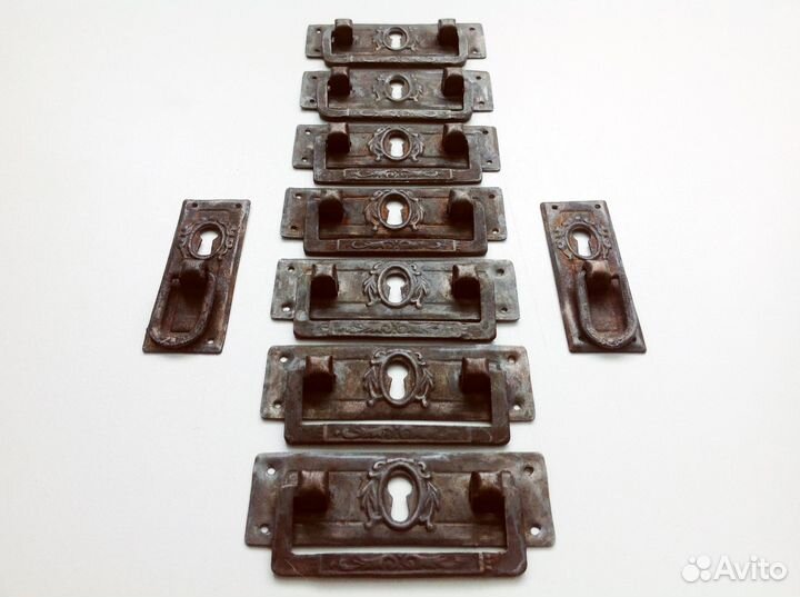 Старинные мебельные/дверные ручки