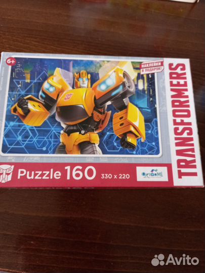 Детские пазлы пакетом