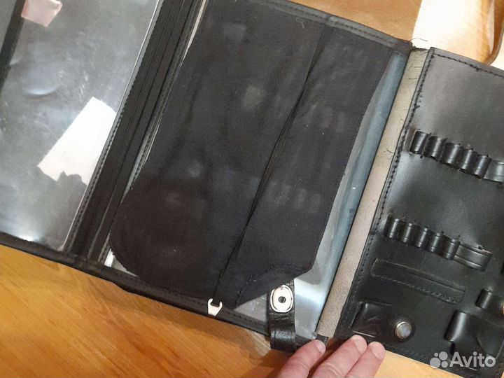 Сумка планшет натуральная кожа