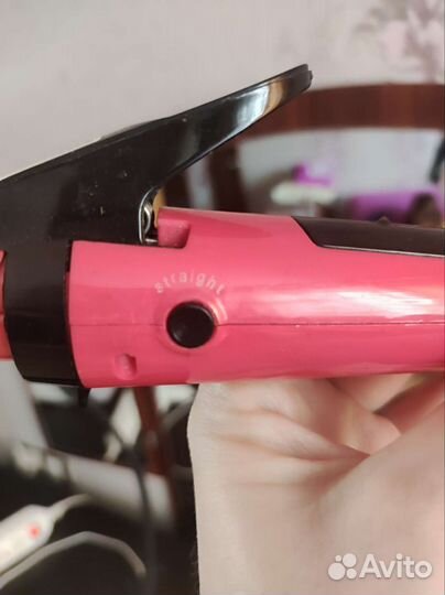 Щипцы для завивки и выпрямления волос 2в1