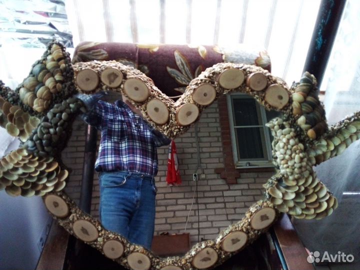 Зеркало ручной работы изготовлевно мастерами юга