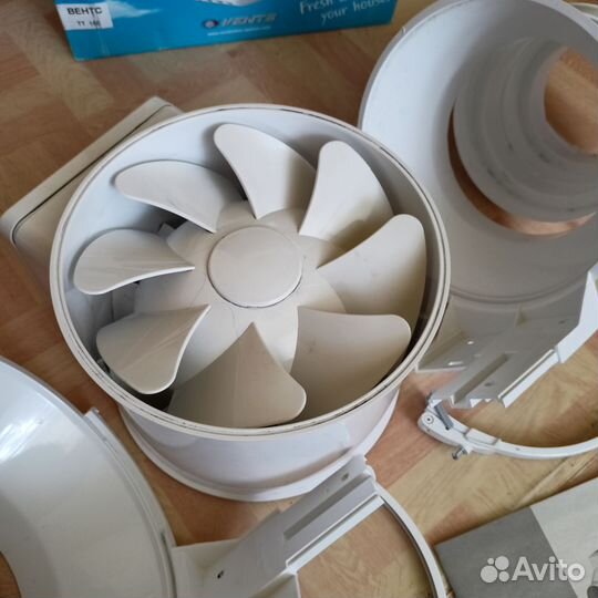 Канальный вентилятор Vents TT150 смешанного типа