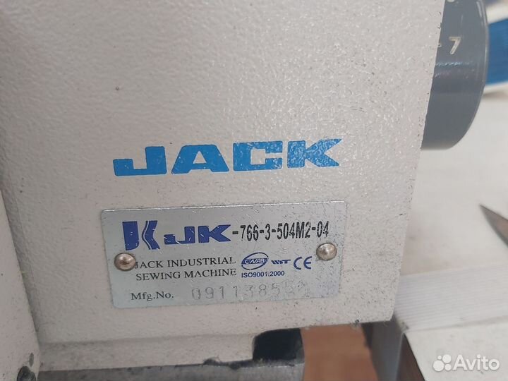 Оверлок Джек 3 нитка, сервомотр 220 В