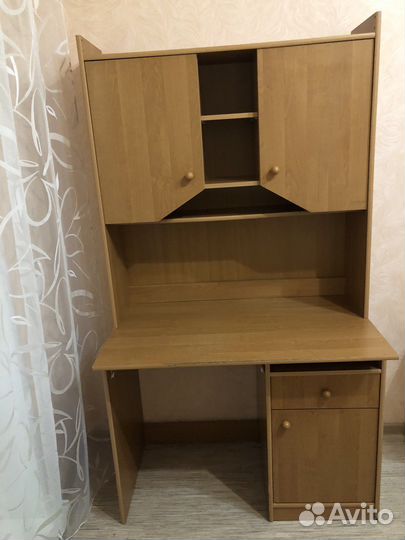 Стол письменный компьютерный со шкафом