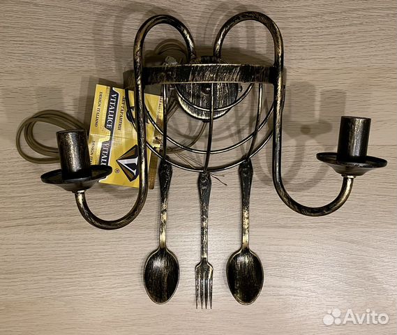 Настенный светильник Бра бронза