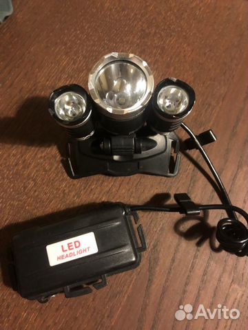 Налобный фонарь led headlight