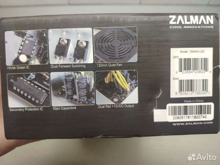 Новые блоки питания Zalman LE2 400w