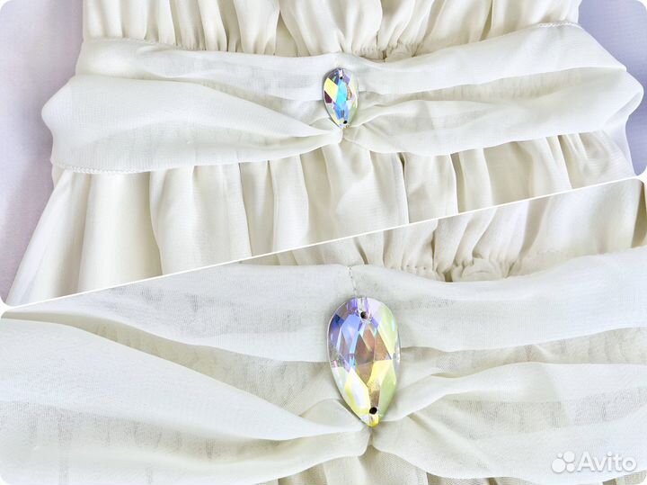 Платье женское вечернее шифоновое 42