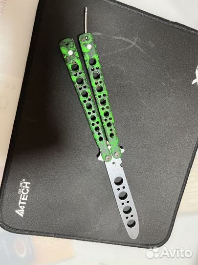 Тренеровочный нож бабочка