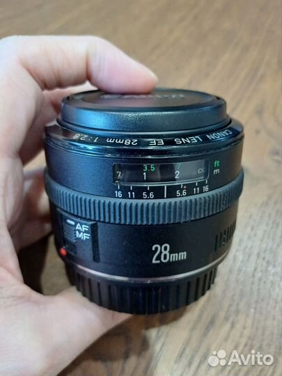 Объектив canon 28 mm
