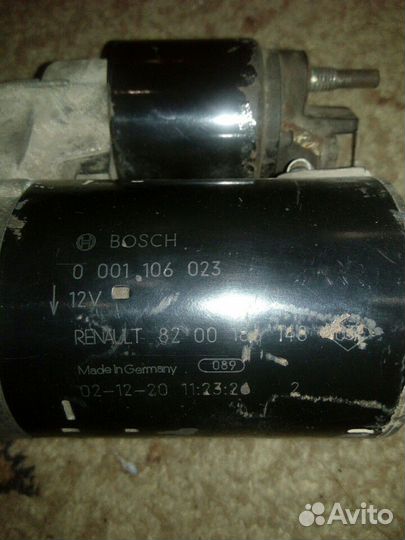 Стартер на рено лагуна 2