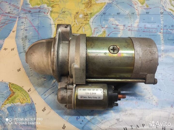 Стартер Sssang Yong kyron, musso,rexton