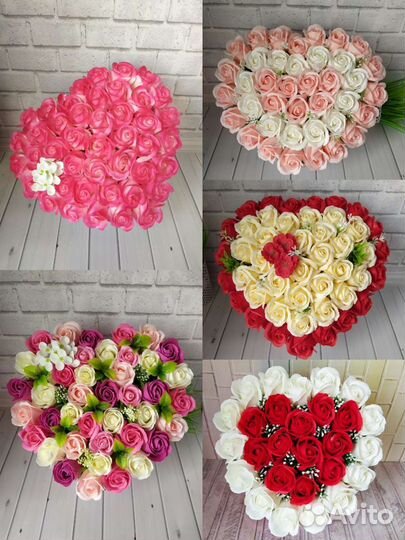 Прекрасные букеты из мыла