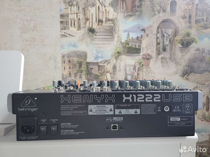 Микшерный пульт behringer xenyx X1222