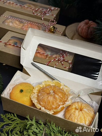 Подарочный набор свечей Мандарин