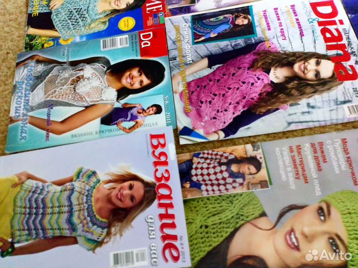 Журналы по шитью и вязанию
