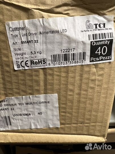 Блок для лед ленты 11-32w 250-1000mA