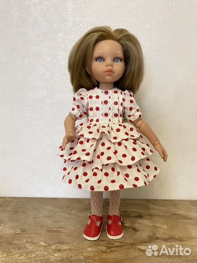Платье для куклы Паола Рейна