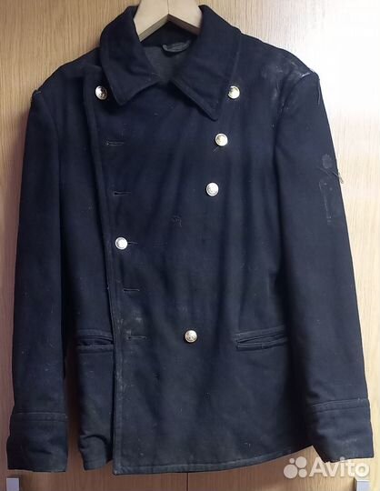 Бушлат морской СССР чёрный