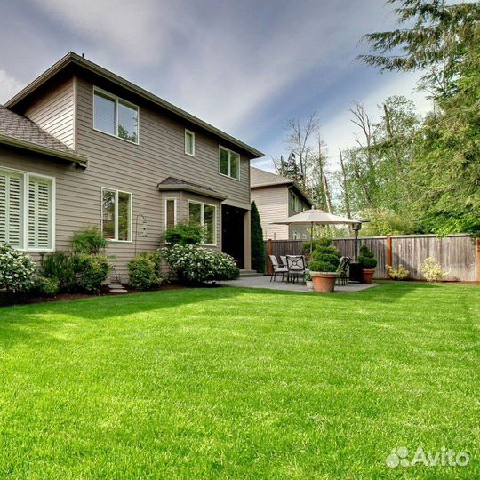 Укладка рулонного газона под ключ