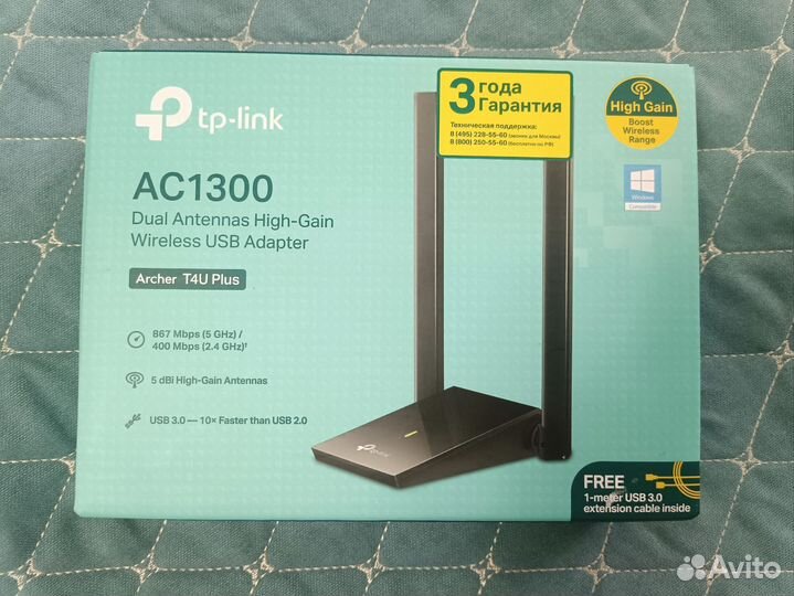 Wi-Fi адаптер Archer T4U Plus