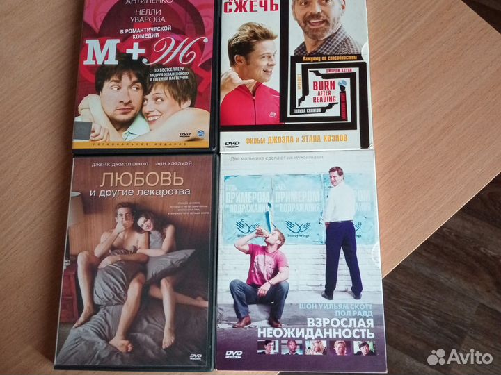 DVD диски, в отличном состоянии,разные жанры