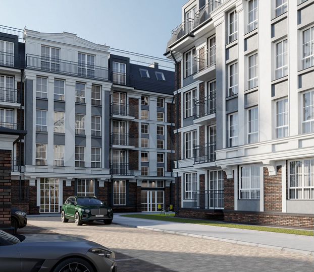 2-к. квартира, 58,2 м², 2/5 эт.