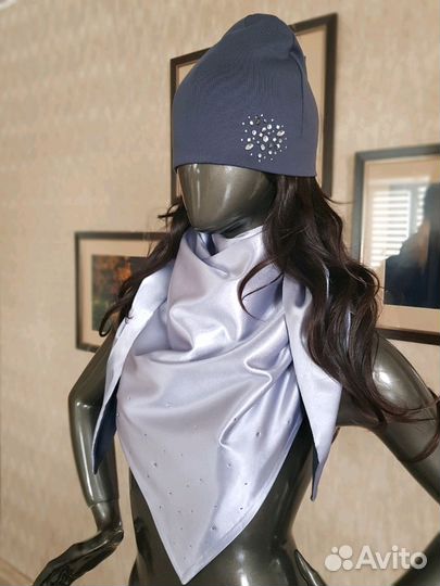 Шапка и платок