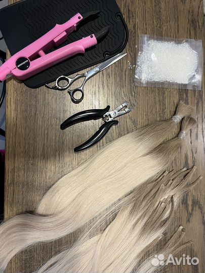 Волосы 70 см для наращивания