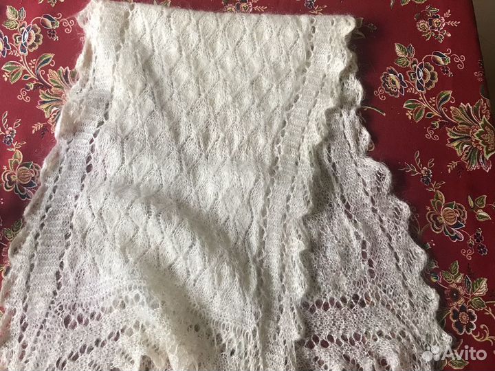 Платок шаль винтажн