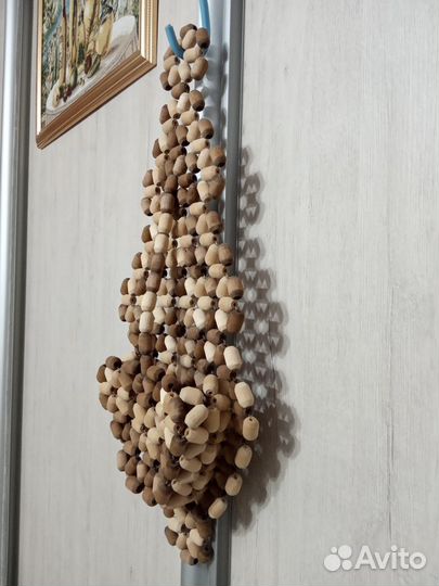 Панно плетёное из дерева