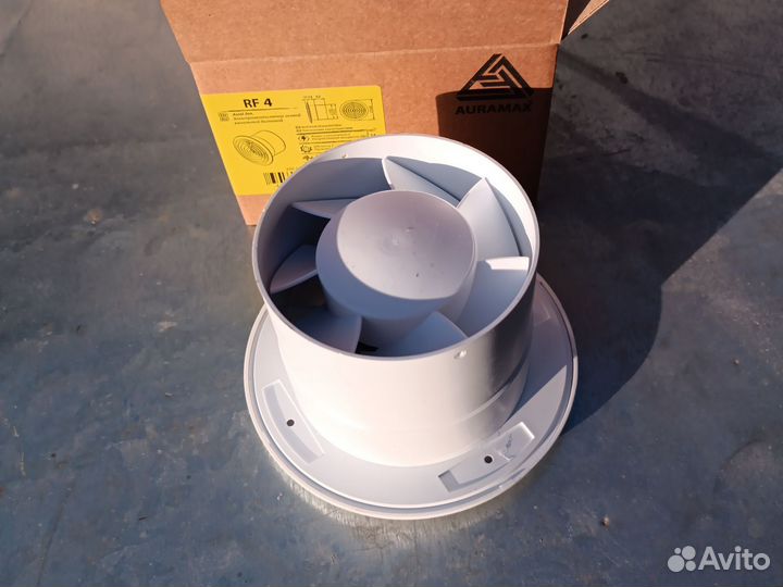 Электровентилятор осевой канальный бытовой