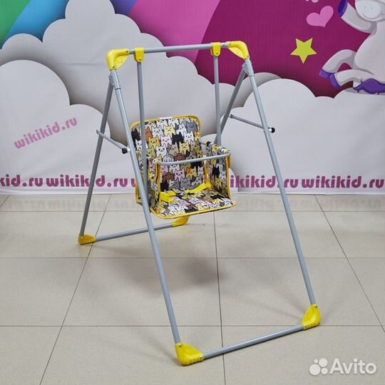 Качели детские напольные 