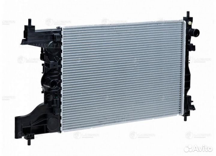 Luzar LRC 0551 Радиатор охл. для а/м Chevrolet Cru