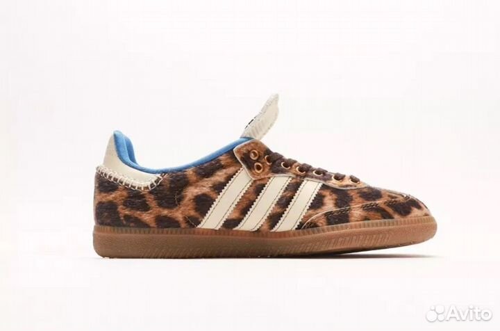 Кроссовки Adidas Wales bonner x Samba Pony Leopard