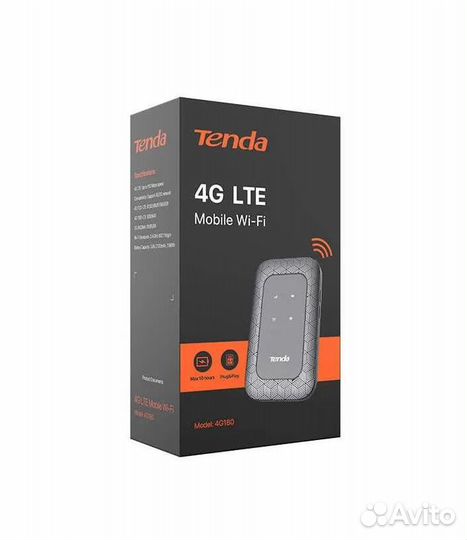 Wi-Fi роутер 4G LTE Tenda 4G180