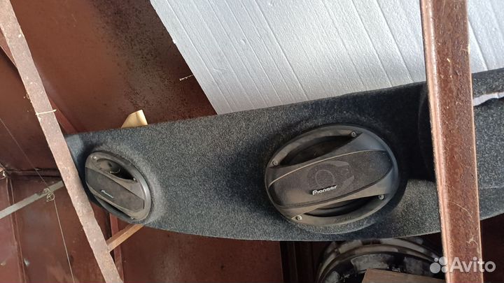 Полка задняя 2107 муз с пионер динамики