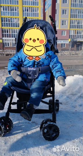 Коляска трость