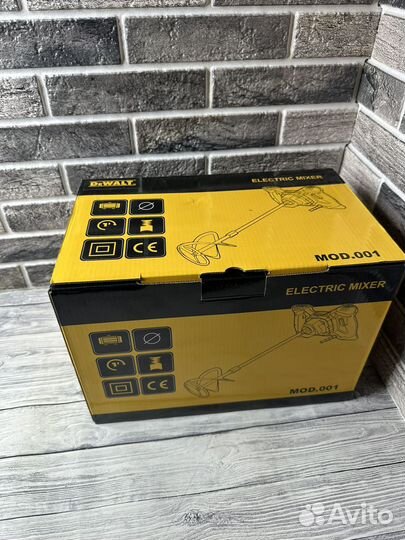 Строительный миксер dewalt