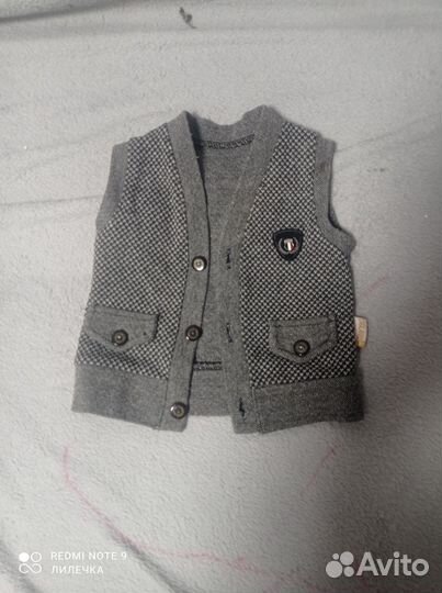 Жилетка для мальчика