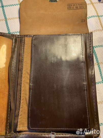Планшет офицерский кожаный СССР